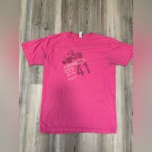 Pink Jeep Wrangler 41st Anniversary T-Shirt #JeepWrangler size Medium